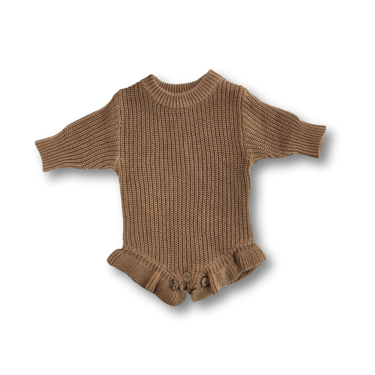 Personalisierter Body mit Rüschen aus 100% Baumwolle