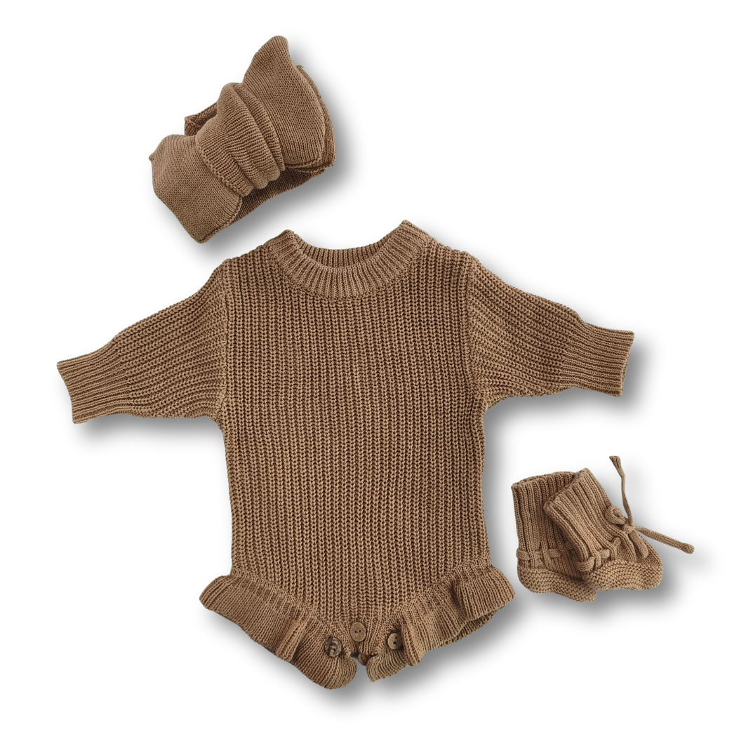 Little Love Geschenkset – Body, Haarband & Socken aus 100% Baumwolle