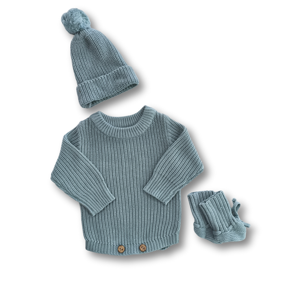 Little Love Geschenkset – Body, Mütze & Socken aus 100% Baumwolle