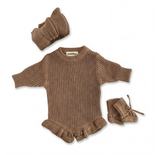 Personalisiertes Geschenkset – Body, Haarband & Socken aus 100% Baumwolle