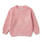 Handgestrickter personalisierter Strickpullover aus 100% Baumwolle