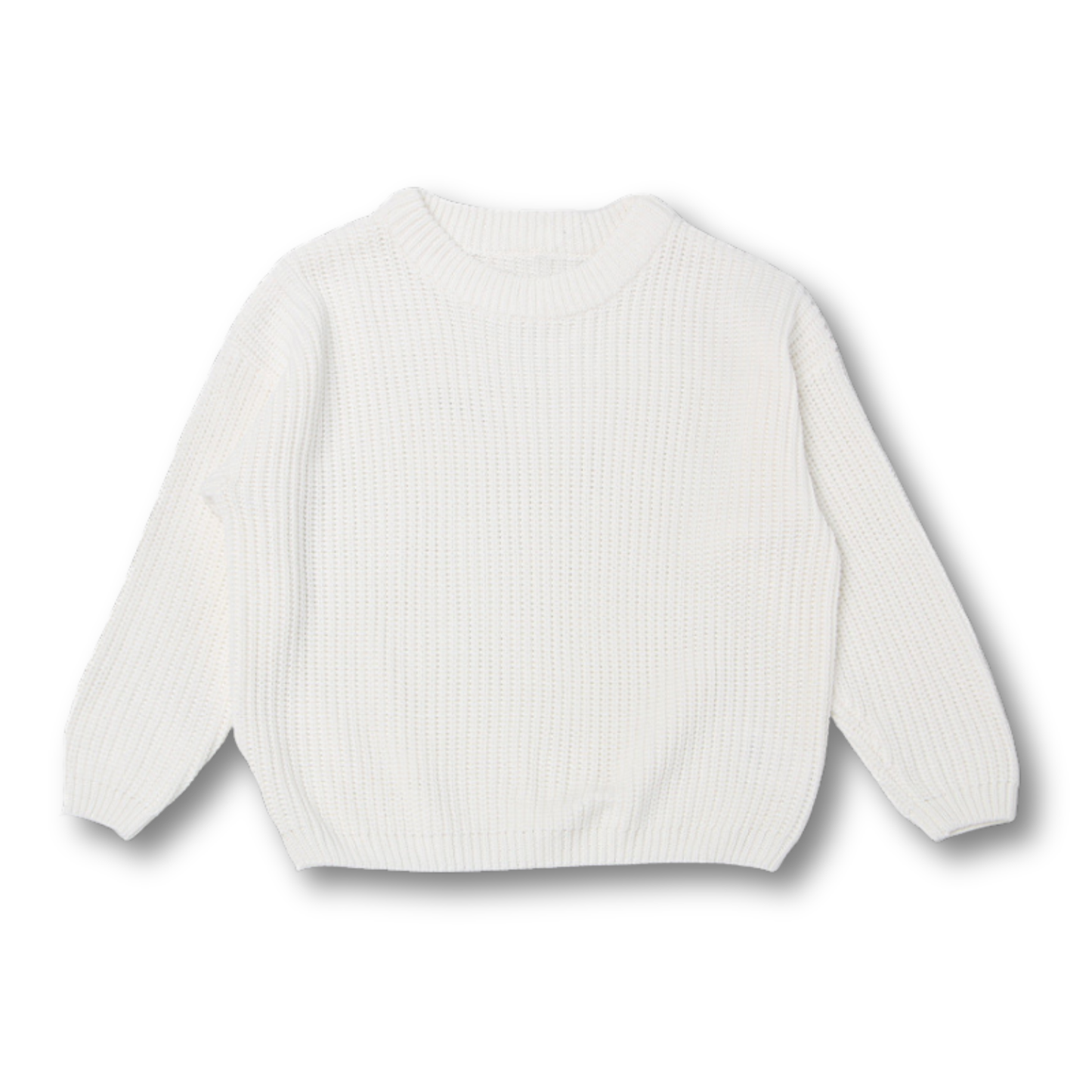 Personalisierter Pullover aus 100% Baumwolle – Handgestrickt