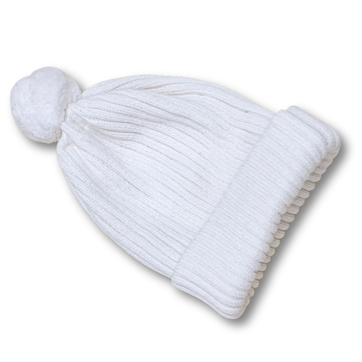 Personalisierte Mütze aus 100% Baumwolle – Handgestrickt