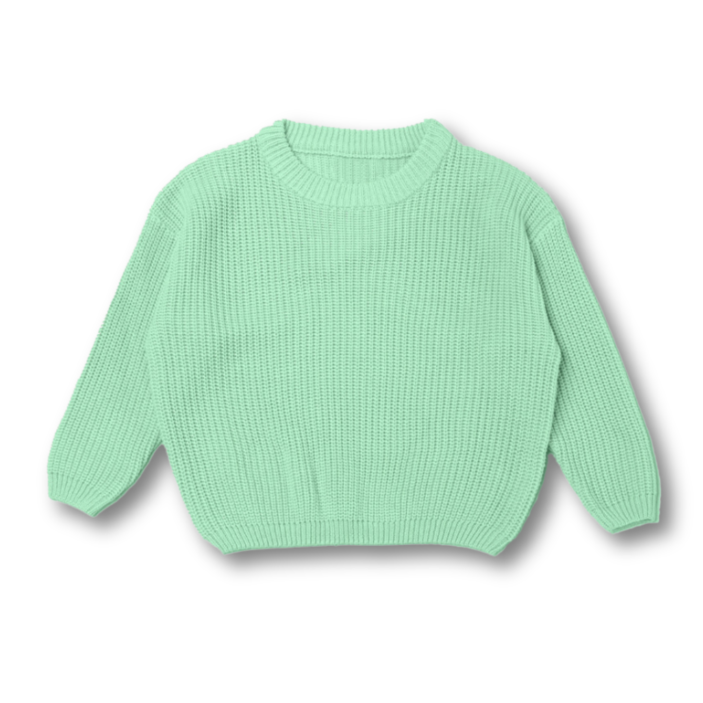 Personalisierter Pullover aus 100% Baumwolle – Handgestrickt