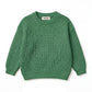 Handgestrickter personalisierter Strickpullover aus 100% Baumwolle