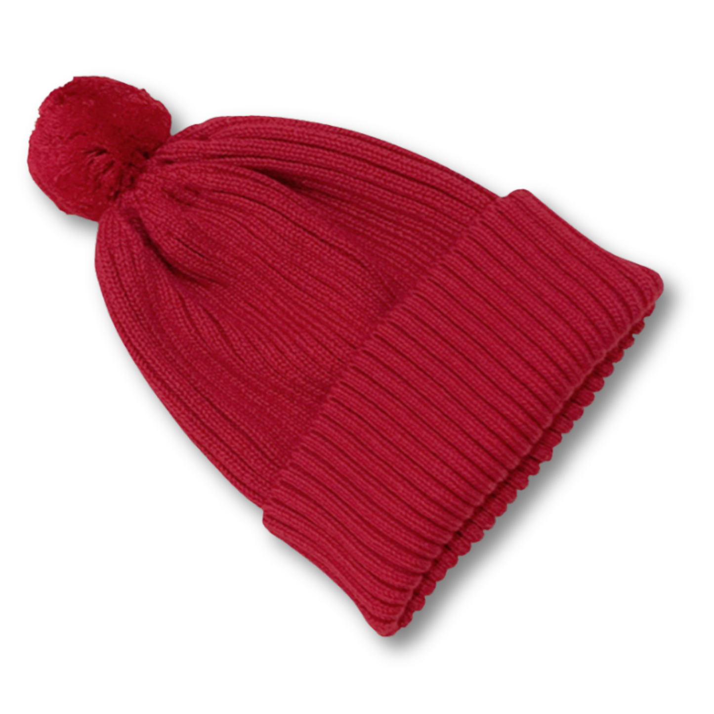 Personalisierte Mütze aus 100% Baumwolle – Handgestrickt