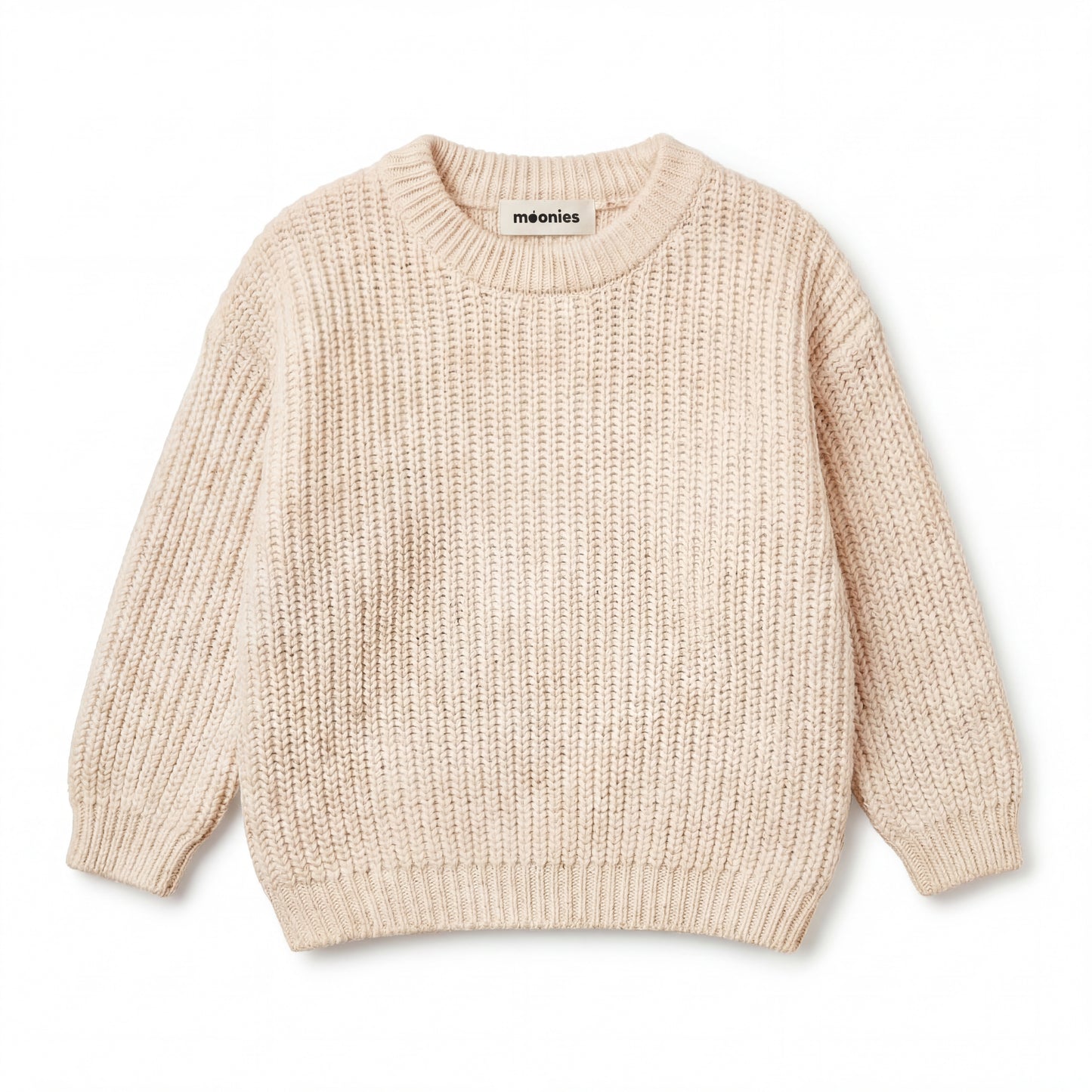 Handgestrickter personalisierter Strickpullover aus 100% Baumwolle