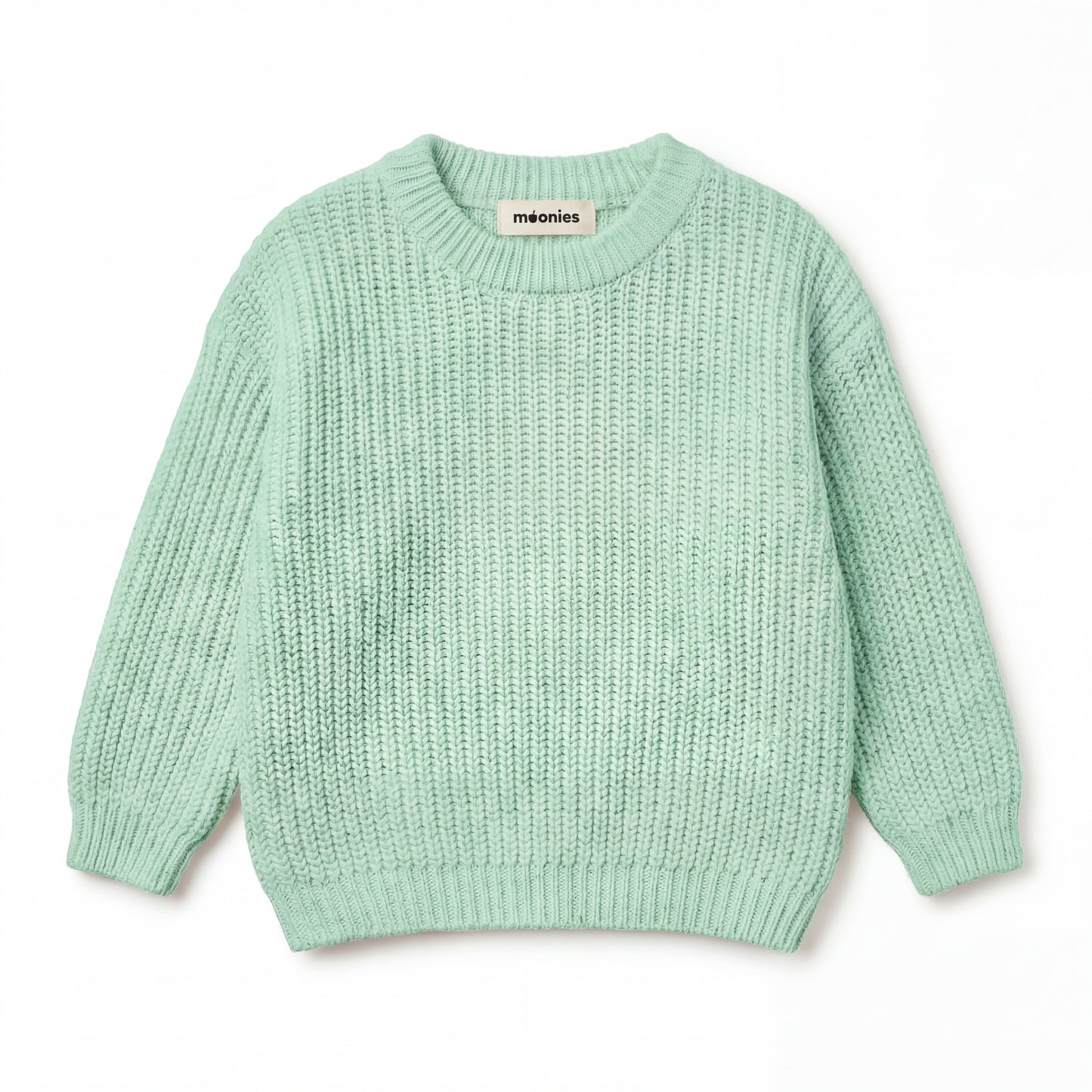 Handgestrickter personalisierter Strickpullover aus 100% Baumwolle