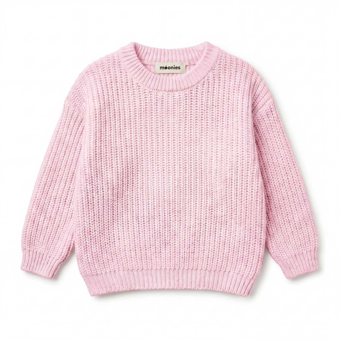Handgestrickter personalisierter Strickpullover aus 100% Baumwolle