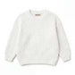 Handgestrickter personalisierter Strickpullover aus 100% Baumwolle