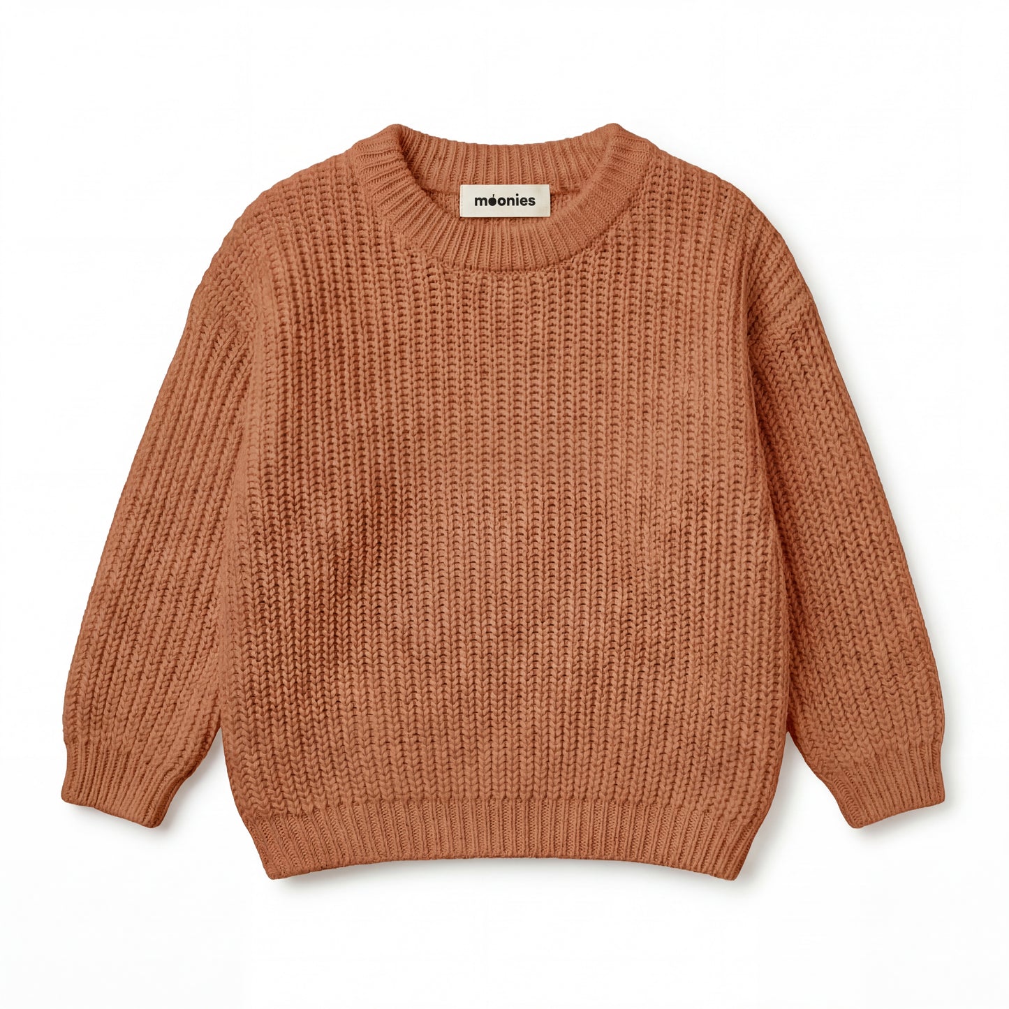 Handgestrickter personalisierter Strickpullover aus 100% Baumwolle