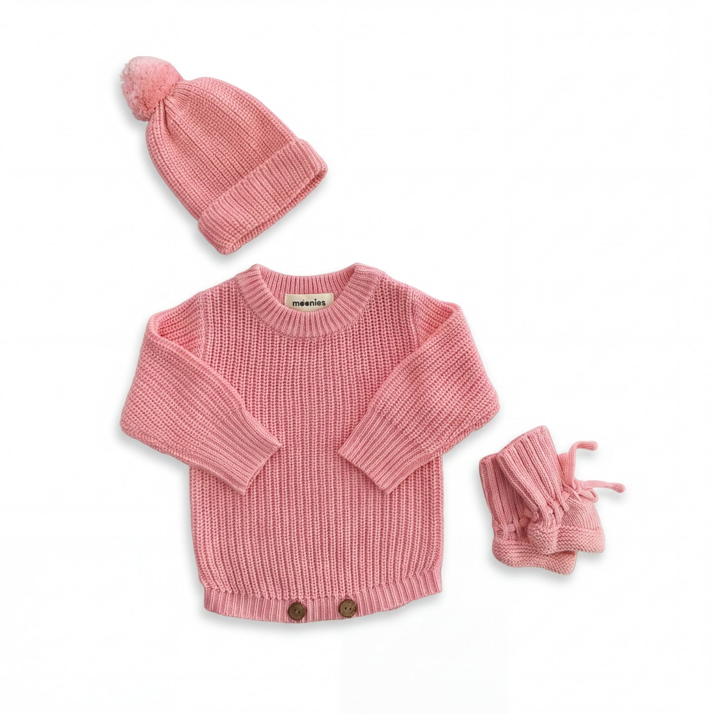 Personalisiertes Geschenkset – Body, Mütze & Socken aus 100% Baumwolle