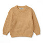 Handgestrickter personalisierter Strickpullover aus 100% Baumwolle