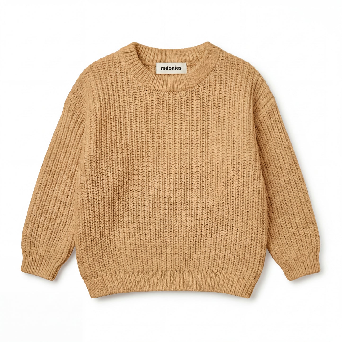 Handgestrickter personalisierter Strickpullover aus 100% Baumwolle