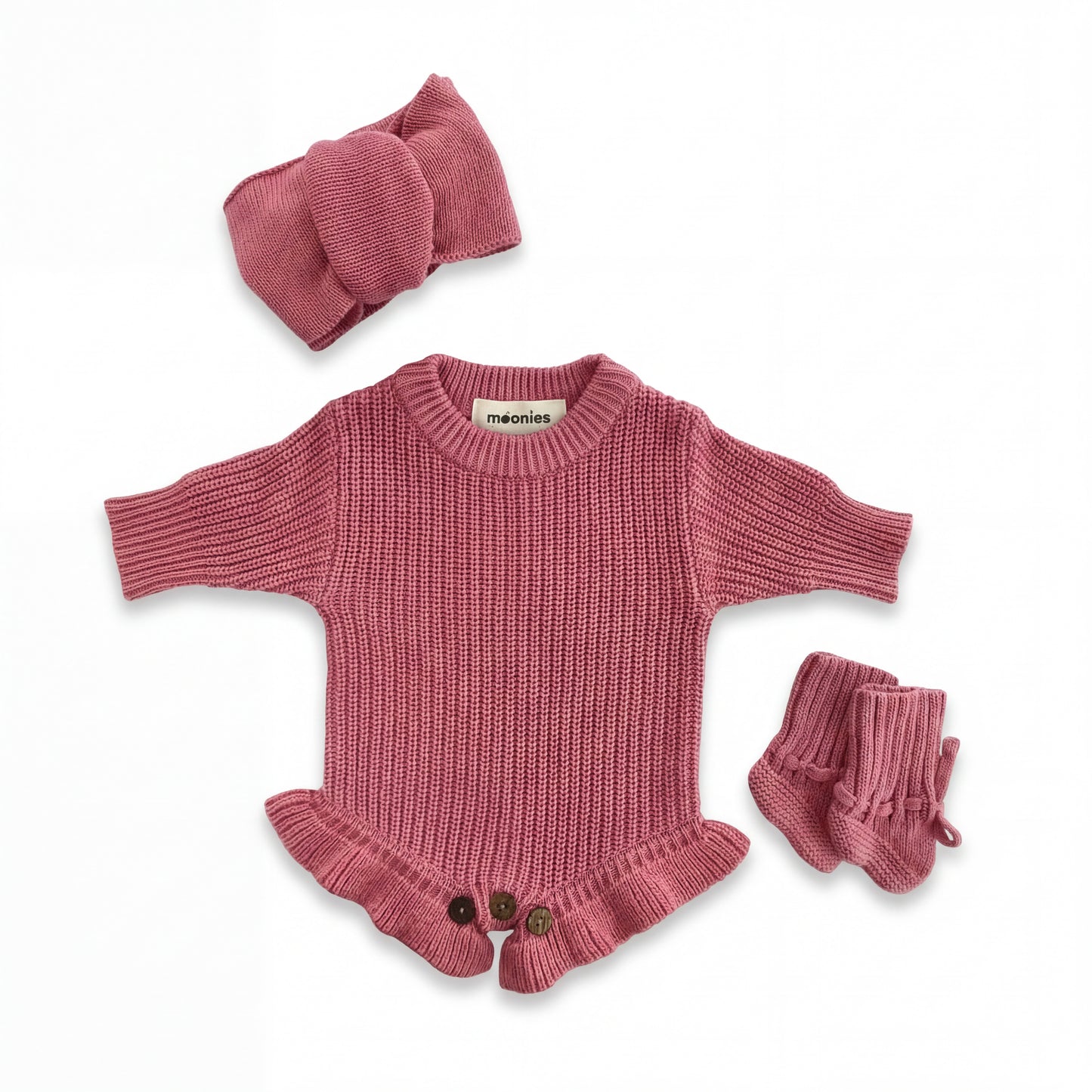 Personalisiertes Geschenkset – Body, Haarband & Socken aus 100% Baumwolle