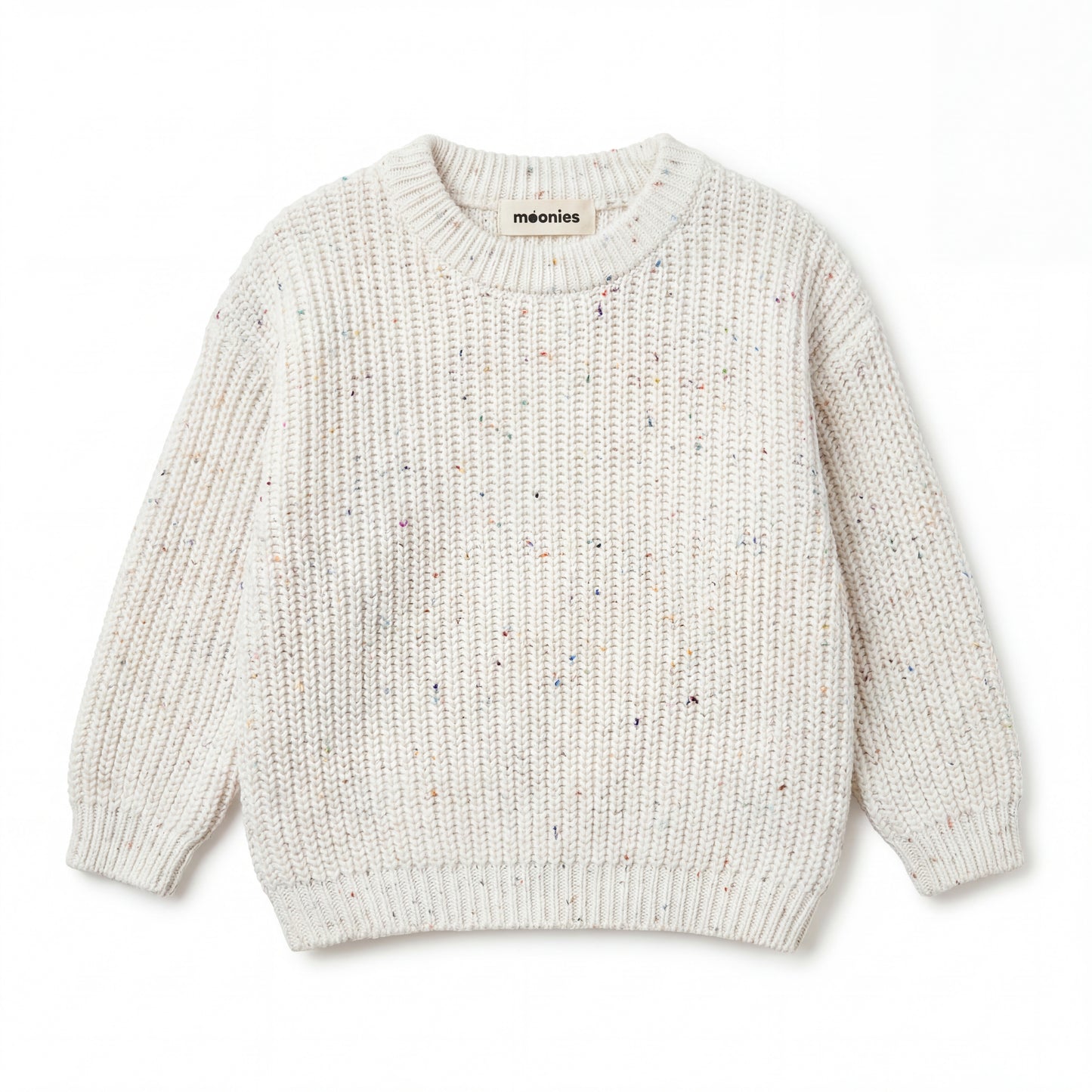 Handgestrickter personalisierter Strickpullover aus 100% Baumwolle