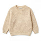 Handgestrickter personalisierter Strickpullover aus 100% Baumwolle