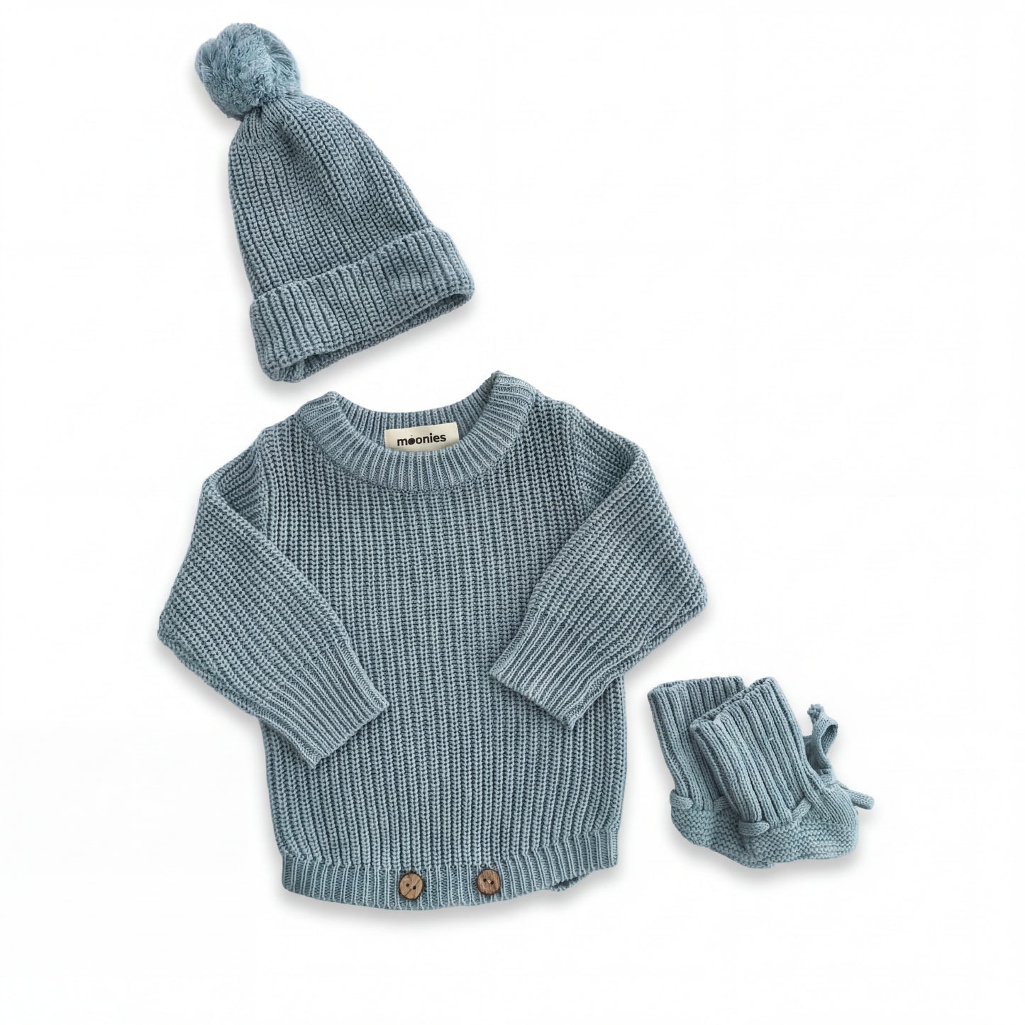 Personalisiertes Geschenkset – Body, Mütze & Socken aus 100% Baumwolle