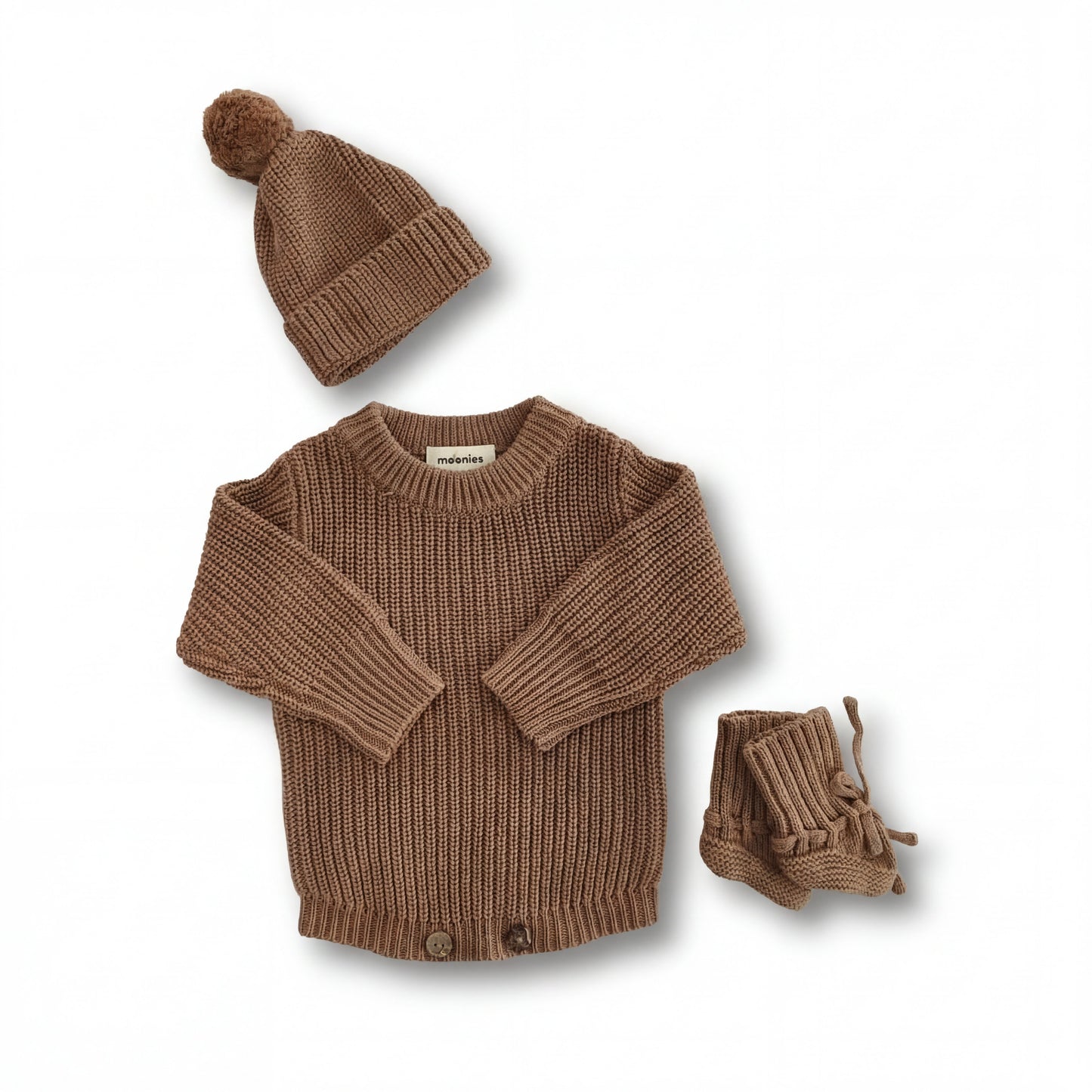 Personalisiertes Geschenkset – Body, Mütze & Socken aus 100% Baumwolle
