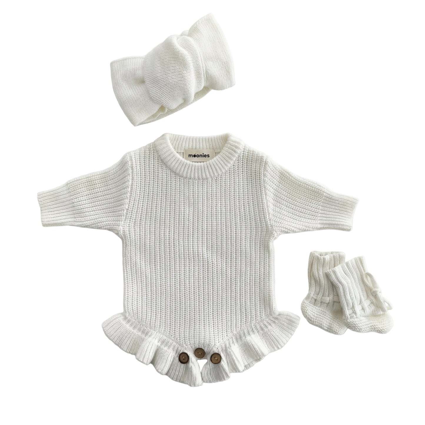 Personalisiertes Geschenkset – Body, Haarband & Socken aus 100% Baumwolle