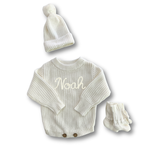 Little Love Geschenkset – Body, Mütze & Socken aus 100% Baumwolle