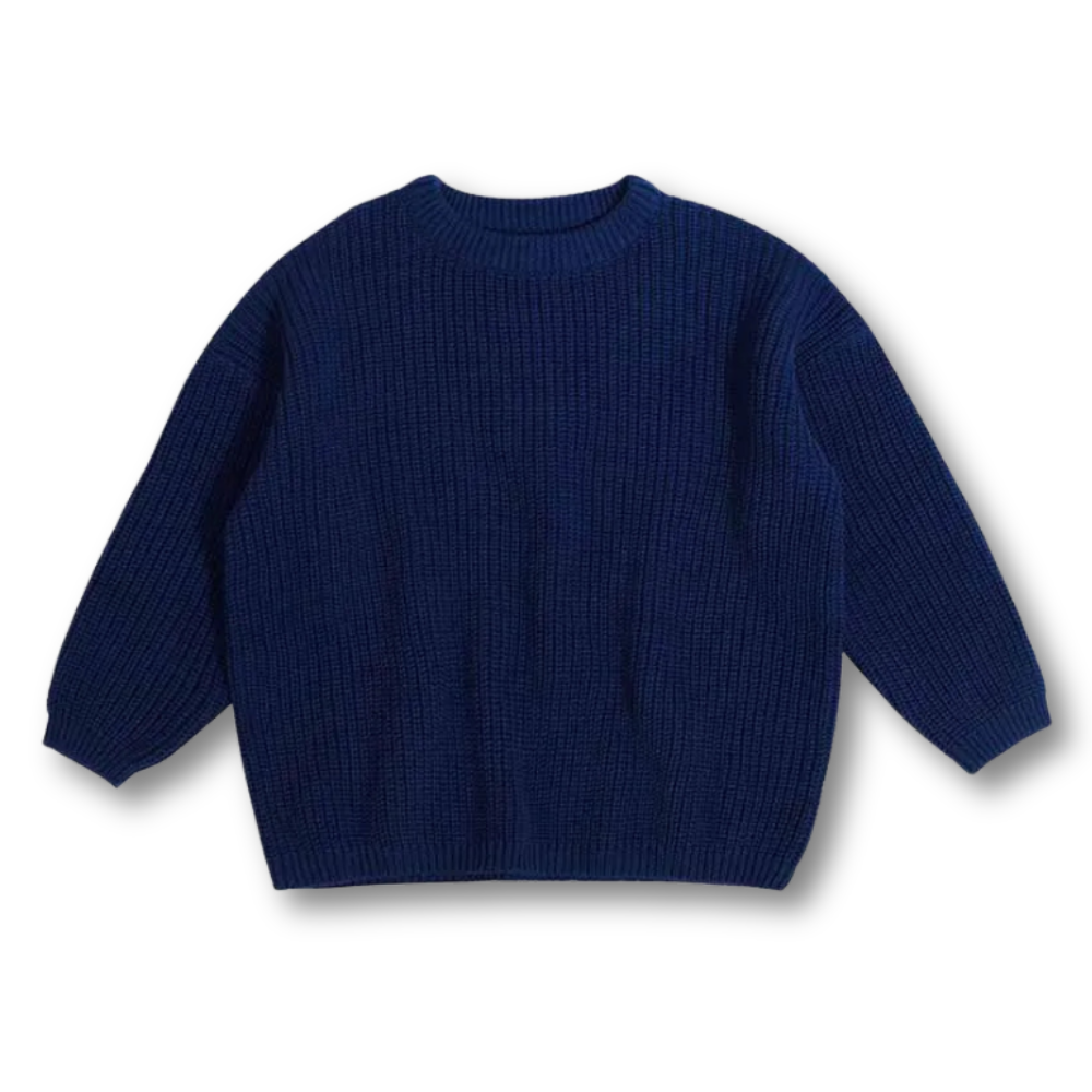 Personalisierter Pullover aus 100% Baumwolle – Handgestrickt