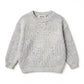 Handgestrickter personalisierter Strickpullover aus 100% Baumwolle