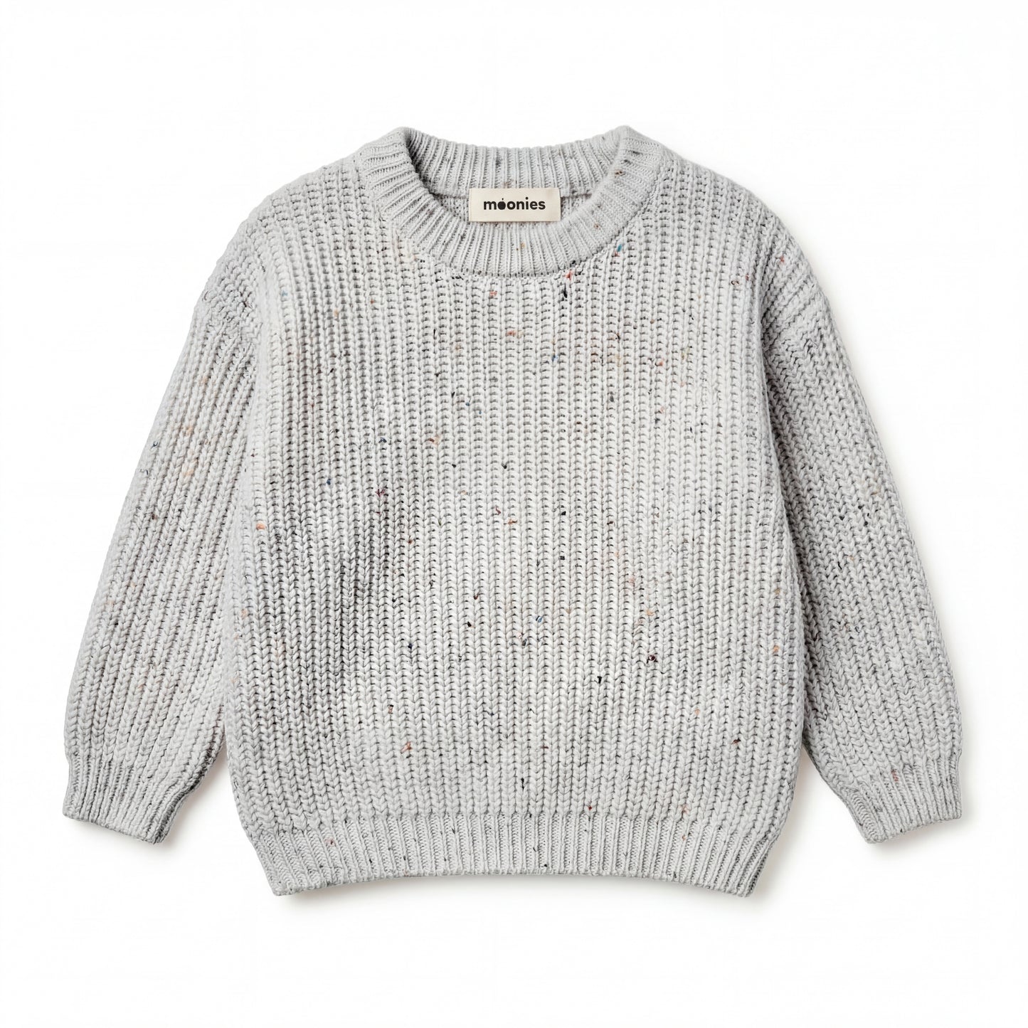 Handgestrickter personalisierter Strickpullover aus 100% Baumwolle